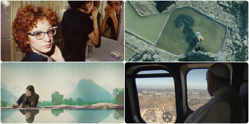 Collage of new documentaries